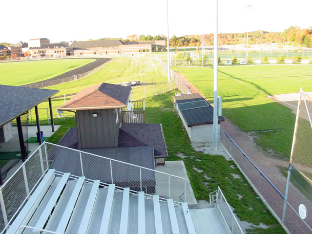 Stands and Pressbox